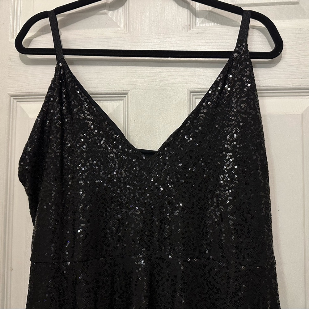 Blackmilk Sparkle Sparkle Black Sequin Mini Strappy - LIMITED NWT - Picture 4 of 6